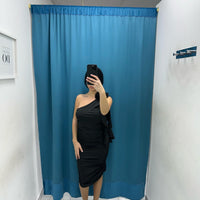 Vestito con fiore 10541