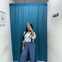 Pantalone palazzo satin 24205