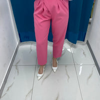 Pantalone slouchy 9104