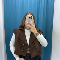 Gilet- Trench corto 2035