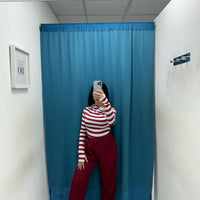 Pantalone a palazzo bordeaux 13127