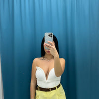 Top con scollo 2198