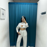 Coordinato top e pantalone 6333