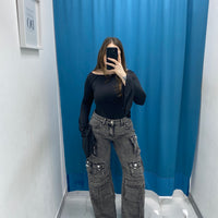 Body con scollo sul retro 5813