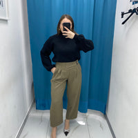 Pantalone slouchy 12545