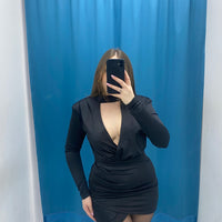 Vestito con scollo 24730