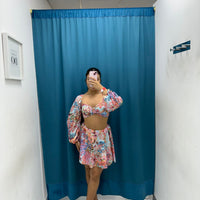 Coordinato top corto e gonna 6626