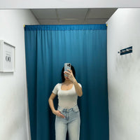 Body mezze maniche con scollo 5377