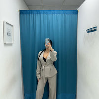Tailleur con cintura 13158