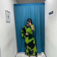 Vestito lungo stampato 33992