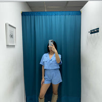 Coordinato giacca e shorts 9205