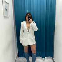 Coordinato giacca e shorts culotte 22191