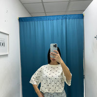 T-shirt con fiocchetto 19065