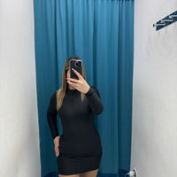 Vestito in lycra con scollo 12701