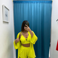 Coordinato blusa e shorts 2132