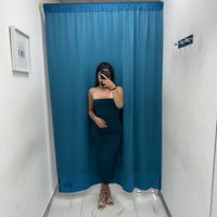 Vestito a fascia a coste 200433