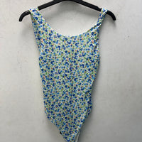 Body a fiori con scollo 8763