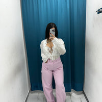 Camicia con ricami 481