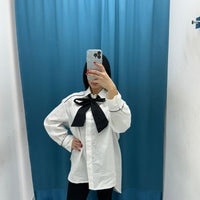 Camicia con fiocco 15933