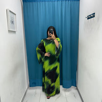 Vestito lungo stampato 33992