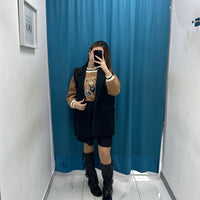 Gilet in lana rasata 13032