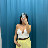 Top con scollo 2198