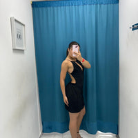 Vestito con scollo 6055