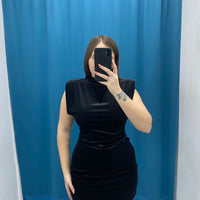 Vestito in velluto 5932