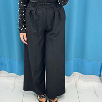 Pantalone a palazzo con bottoni 6152