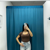 Body mezze maniche con scollo 5377