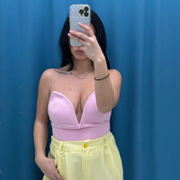 Top con scollo 2198
