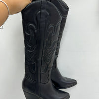 Camperos ecopelle black