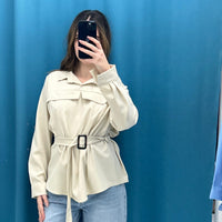 Camicia con cintura 15811
