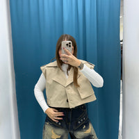 Gilet- Trench corto 2035