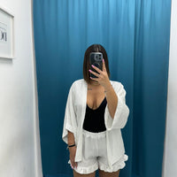Shorts rouches satin 305555