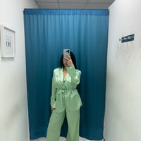 Tailleur satin 86025