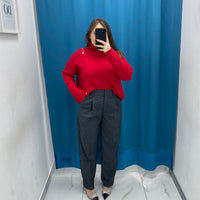 Pantalone slim fit grigio 1150