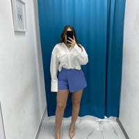 Gonna a righe celeste 36444