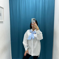 Camicia con fiocco 15933