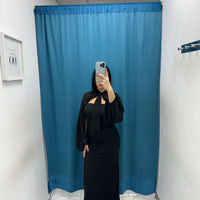 Vestito lungo a campana 39700
