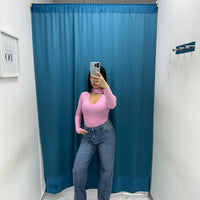 Jeans wide leg brillantini 3097