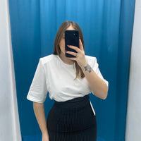 Maglia a mezze maniche con spalline 93755