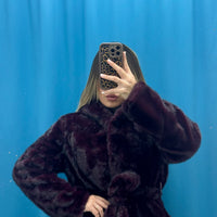 Pelliccia “Crimson Luxe” - 68339