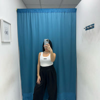 Pantalone a palazzo con tasche 80099