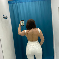 Body con scollo sul retro 8028