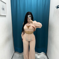 Coordinato top e pantalone 6333