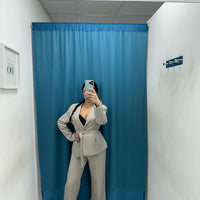 Tailleur con cintura 13158