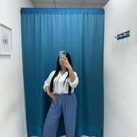 Pantalone palazzo satin 24205