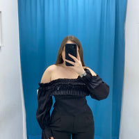 Top con scollo 9114