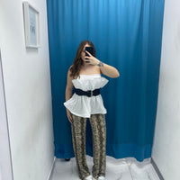 Top con cintura 2625
